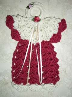 She will be an adorable addition to your angel collection, potholder 