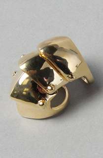 Melody Ehsani The ArmorDillo Ring in Solid Gold  Karmaloop 