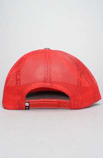 Fourstar Clothing The Pirate Mesh Snapback Hat in Navy Red  Karmaloop 