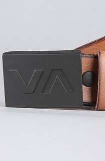 RVCA The Tegan Belt in Brown  Karmaloop   Global Concrete Culture