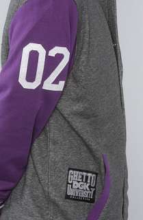 DGK The Scholar Snap Up Sweatshirt in Purple  Karmaloop   Global 