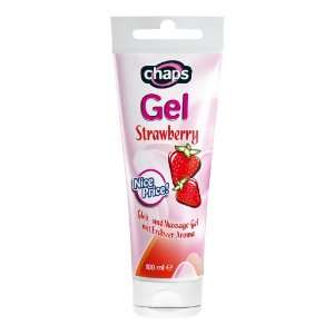 MedDevice chaps Strawberry Gleitgel und Massagegel 100ml mit Erdbeer 