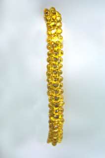 Designer Jewelry   Yellow bracelet