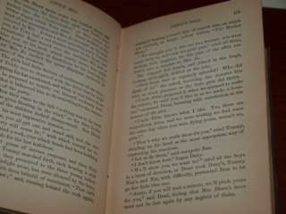 Louisa Alcott 1st Edition LITTLE MEN Life At Plumfield  
