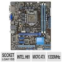 Click to view ASUS P8H61 M LE CSM REV3 Intel 6 Series Motherboard 