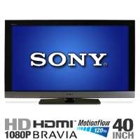 Sony KDL40EX500 40 LCD HDTV and Sony BDPS370 Blu ray Disc Player 