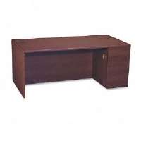 Click to view 10700 Single Pedestal Desk, Full Right Pedestal, 72w x 