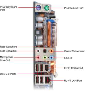 Abit IP35 Motherboard   Intel P35, Socket 775, ATX Motherboard, Audio 
