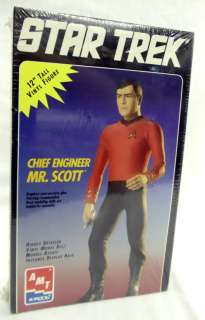 Star Trek Chief Mr. Scott Figure 12 Vinyl Model Kit Special Collector 