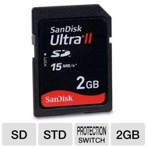 Sandisk SDSDH 002G A11 Ultra II Secure Digital   2GB  