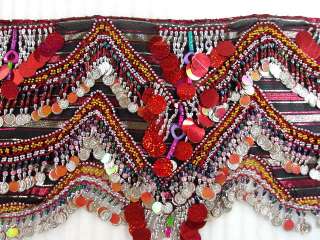 Belly Dance Dancing hip scarf luxury professional coin  