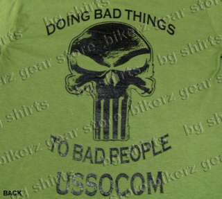 SOCOM Navy Seals Delta Force Spec Op T shirt S XL GREEN  
