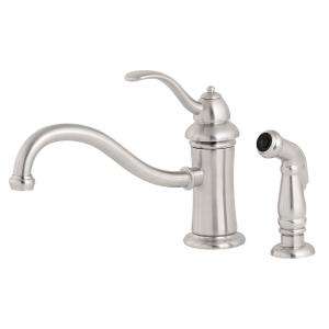 PfisterMarielle 1 Handle High Arc 2, 3 or 4 Hole Kitchen Faucet w/Side 