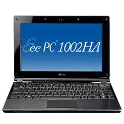 Asus Eee PC 1002HA 25,4 cm WSVGA Netbook schwarz  Computer 