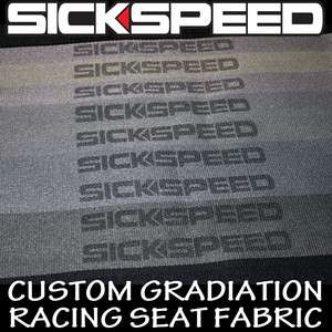   FABRIC CLOTH FOR RACING RACE SEATS SEAT FRONT/BACK UPHOLSTERY  