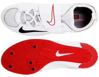 Nike Zoom PV II in White/Obsidian Sport Red