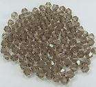  100pcs Silver Czech Crystal Bicone Beads 4mm A11