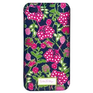 Lilly PULITZER CELL PHONE NIP iphone COVER 4G NVY BLOOM  