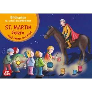St. Martin feiern mit Emma und Paul   Bildkarten für unser 