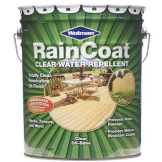 RainCoat Clear 5 gal. Oil Based Water Repellent for Decks and Fences 