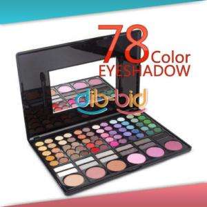 Pro 78 Full Color Fashion Gloss Lips Palette Eyeshadow  