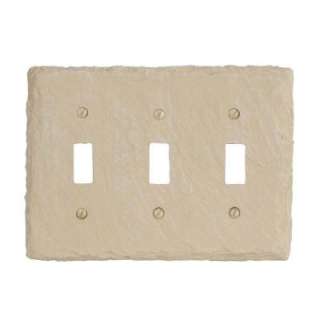  Toasted Almond Toggle Switch Wall Plate 8345TTTA 