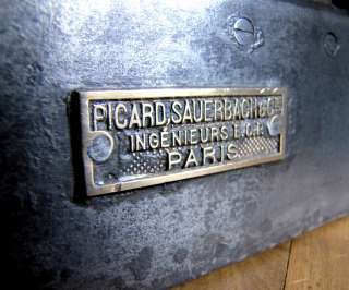 FRENCH Antique machine age letter mail box from   LA POSTE   1930 