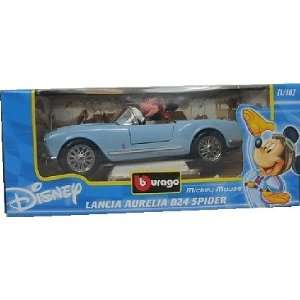 Bburago Lancia Aurelia Disney Mickey Mouse 1/18  Auto