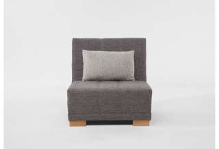 NEU System Webstoff Sessel Schlafsessel ENNO B 80 cm  