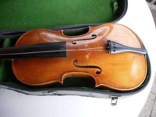 Dachbodenfund alte Violine m.Kasten, ZettelJoh.Bapt.Schweitzer in 