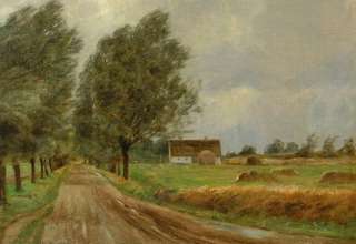 Sarus NIELSEN (1897) Sommer Regen 1920 Charlottenborg  