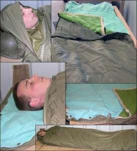 CZECH ARMY 3pc SLEEPING BAG SYSTEM   NEW  