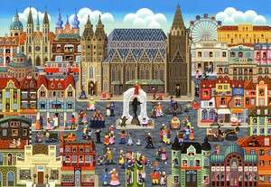 1000 Piece Jigsaw puzzles Music City  