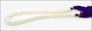 BEAUTIFULWHITEBAROQUE 10 12MM NATURAL SOUTH SEA PEARL NECKLACE14K 