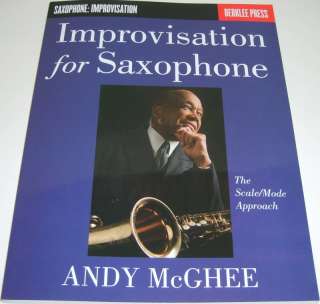 IMPROVISATION FOR SAXOPHONE Book, Scale/Mode, Guide NEW  