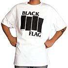 Black Flag   classic Bars Logo   official t shirt  