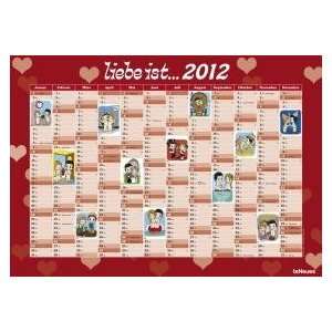 Jahresplaner liebe ist 2012  Kim Casali Bücher