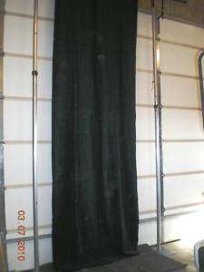 10 ft. Black Velour Drape Panel Stage Drapery Curtain  