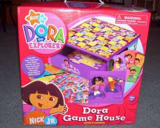 Nick Jr Dora the Explorer Game House w/ 8 Games  