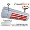 SOLAMAGIC® 2000W RC ECO+ mit Funkdimmer und Funk Handsender, Farbe 