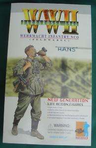   DRAGON WWII RARE GERMAN HANS ACTION FIGURE NEW NRFB WAR MILITRAY MODEL