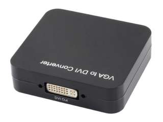Brand New Analog VGA to Digital DVI Adapter Converter Box  
