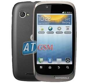 NEW Motorola XT530 Fire XT 5MP Android v2.3.4 UNLOCKED Phone Black 