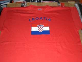 Kroatien Fußball Shirt WM 2010 S   XXXL Plastisoldruck  