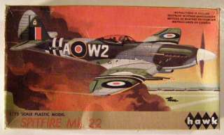 Supermarine Spitfire Mk.22 1/72 Model Airplane Kit  