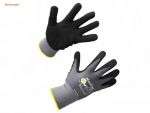 MAXIFLEX Handschuhe nitrilbeschichtet schwarz 6 Paar Gr. 10