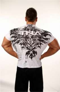 Official TNA Wrestling Skull Tattoo T Shirt  