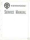 Kenwood KRV SERIES ORIGINAL Service Manual FREE USA SH
