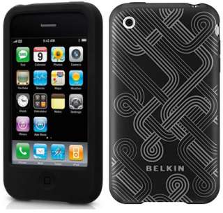 Belkin Grip Tracks Silicone Case for iPhone 3G & 3GS Sleeve Rubber 