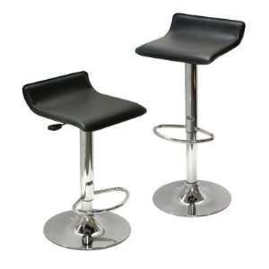  Contemporary Chrome Air Lift Adjustable Swivel Stools with 